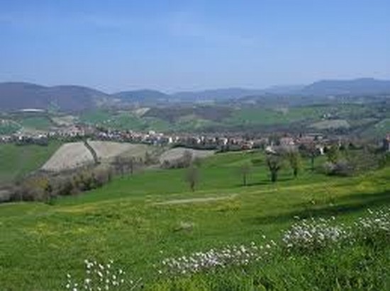 il paesaggio da casa mia