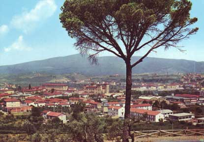 Veduta parziale del centro abitato