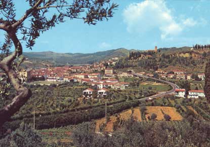 Veduta del centro abitato 