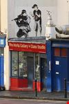 bristol strassenkunst von banksy in bristol