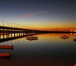 huelva sonnenuntergang im hafen von huelva huelva sonnenuntergang im hafen von huelva