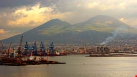 Golfo di Napoli col Vesuvio