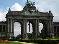 brussels triumphal arch jubelpark brussels