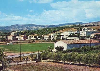 Vista parziale del paese