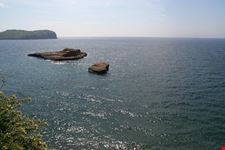Vista sulla baia del porto