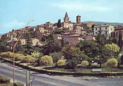 Veduta parziale del paese