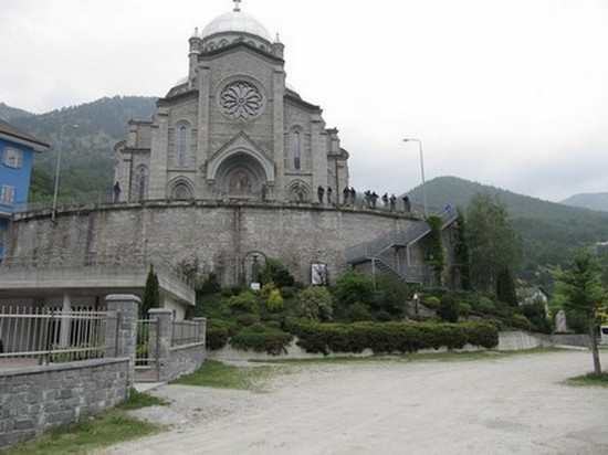 Facciata del Santuario
