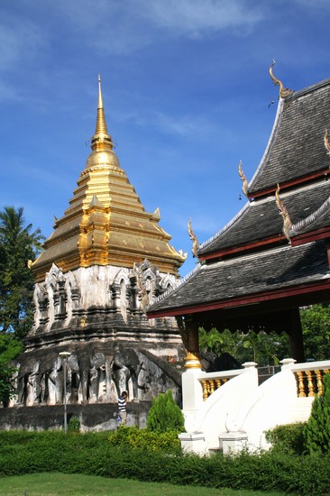 chiang mai pagode des wat chiang man