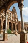 sevilla das rathaus auf dem plaza de san francisco in sevilla