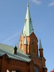 tampere kirchturm der alexanderkirche