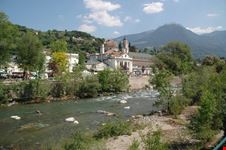 meran von den thermen aus gesehen meran