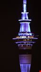 auckland sky tower bei nacht