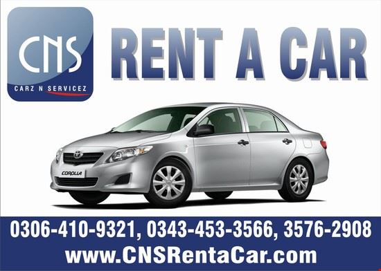 CNS Rent a Car Lahore CNS Rent a Car Lahore