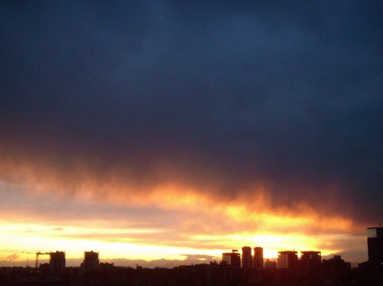 tramonto milanese