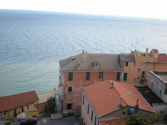 Cervo. Vista mare