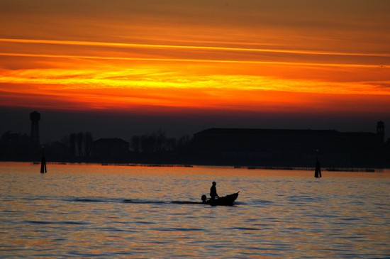 Tramonto a Venezia