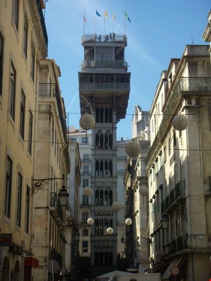 Santa Justa Elevator Lisbon  