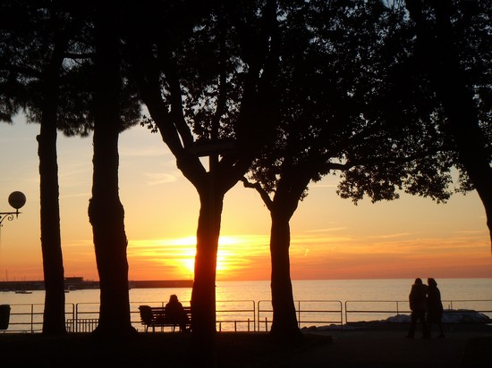 in passeggiata...