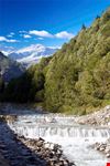 Il fiume Sesia ad Alagna