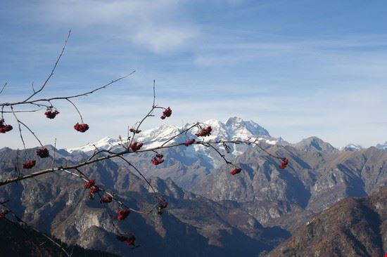  Monte Rosa visto dall'Alpe di Mera  