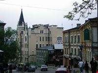 Castello di Riccardo cuor di leone in Andriyivsky Uzviz