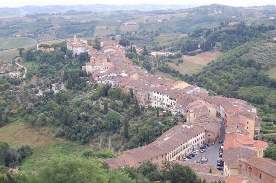 Scorcio del paese dall'alto