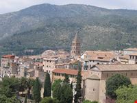 Panorama del centro storico di Tivoli