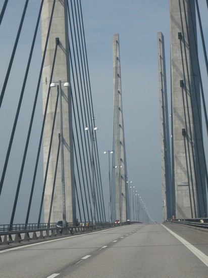 Across the bridge