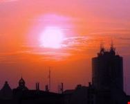 sunset bucharest