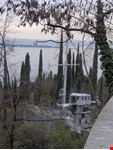 Nave nel parco del Vittoriale