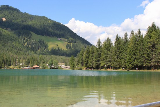 Scorcio del Lago di Dobbiaco