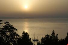 Tramonto sul mare