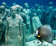 cancun estatuas submarinas