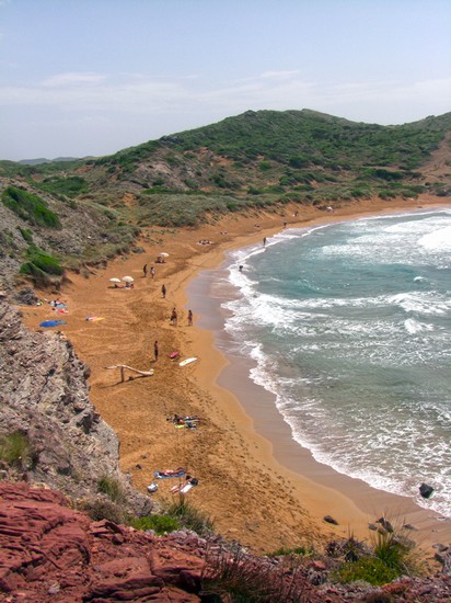 Spiaggia di Cavalleria (nord dell'isola)