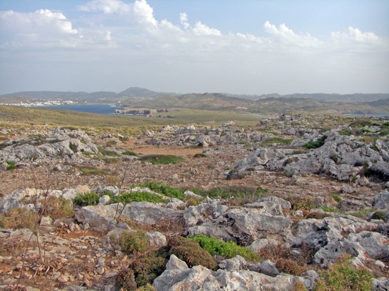 il paesaggio di cap de cavalleria minorca
