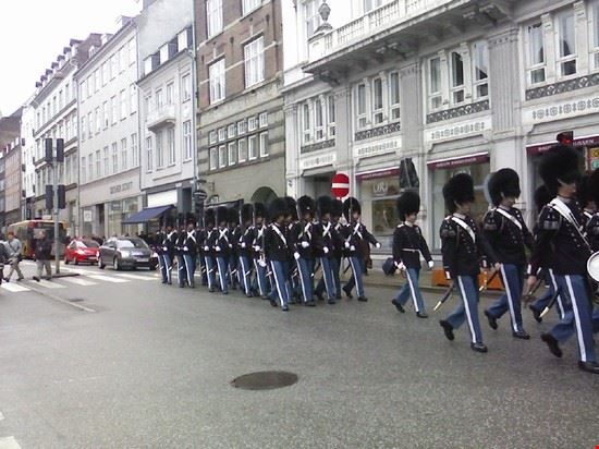 Cambio della guardia al Palazzo Reale