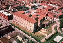 Veduta aerea di Palazzo Farnese