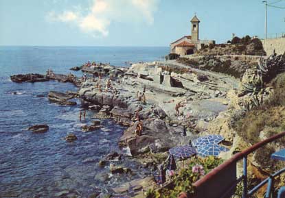 Scogliera e Chiesetta di S. Ampelio