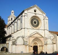 L'ingresso dell'Abbazia di Fossanova L'ingresso dell'Abbazia di Fossanova