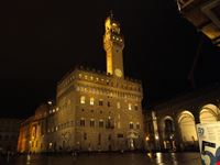 Piazza della Signoria di notte