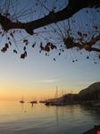 Tramonto sul lago
