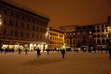 Neve in piazza