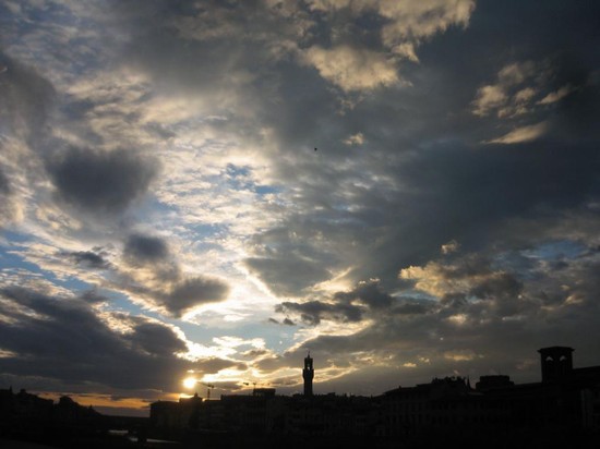 Nuvole sull'Arno