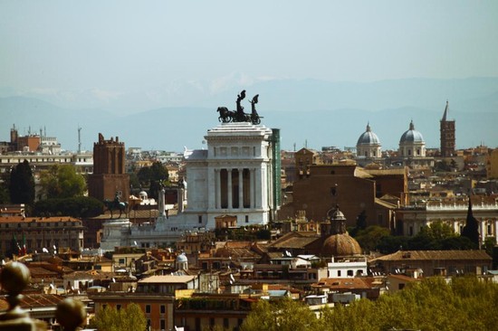 Roma dall'alto