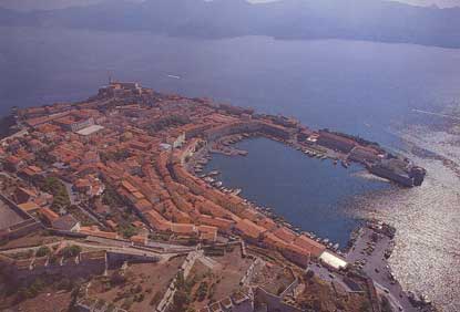 Veduta panoramica di Portoferraio