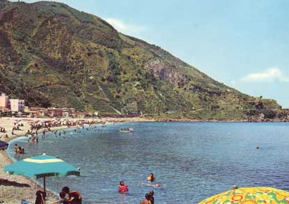 Vista parziale della spiaggia