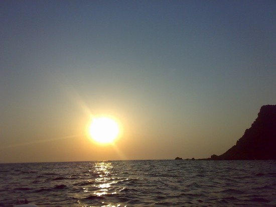 il tramonto di Siculiana marina