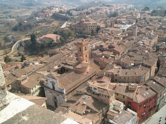 Vista città dall'alto