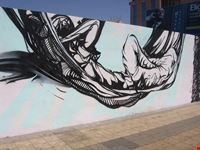 santa cruz de tenerife graffiti auf teneriffa