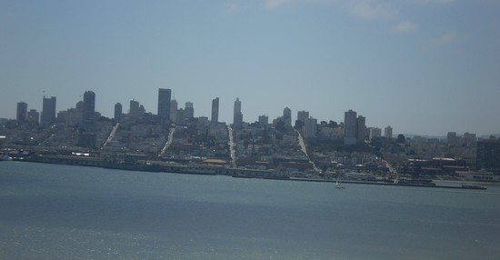 Vista da Alcatraz